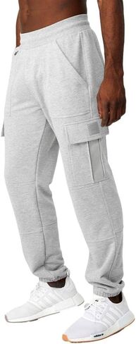 بنطال رياضي رجالي من Alo Highline Cargo، رمادي رياضي منقط in Kuwait