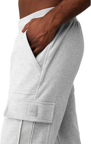 بنطال رياضي رجالي من Alo Highline Cargo، رمادي رياضي منقط in Kuwait