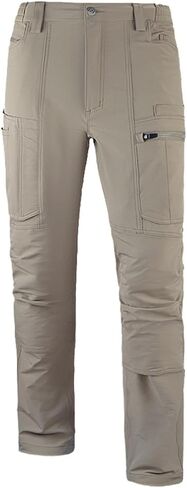 POWERTHREE Men's 4 Way Stretch Outdoor Cargo Pants All Season with Multi Pocket Work Pant for Work Utility M919 in Saudi Arabia