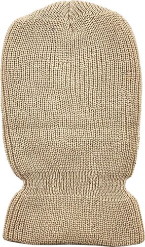 Mens Balaclava Collection Fleece Three Hole Mask Winter Knit Ski Hat Ribbed Beanie Winter in Kuwait