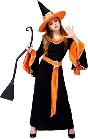 Girl's the Glamour Witch Dress Halloween Costumes in Kuwait