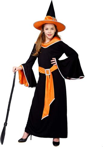 Girl's the Glamour Witch Dress Halloween Costumes in Kuwait