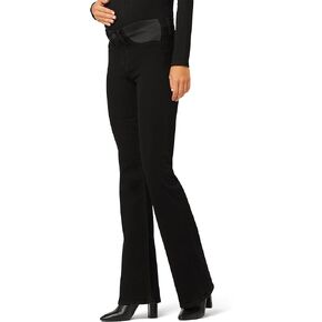 Hudson Jeans Women's Nico Midrise Bootcut Maternity, Black, 25