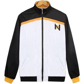 Re Zero Subaru Jacket Cosplay Costume Zipper Sweatshirt