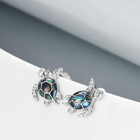 POPLYKE Star/Fish/Sloth/Turtle Earrings for Women Sterling Silver Cute Animal Stud Earrings in Saudi Arabia