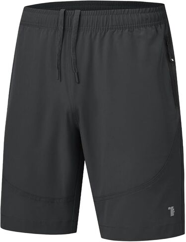 شورت Rdruko للمشي لمسافات طويلة للرجال مقاس 7 بوصة، شورت رياضي سريع الجفاف للجري خفيف الوزن مع جيوب بسحاب in Kuwait