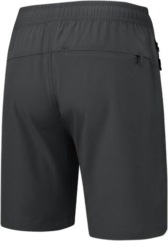 شورت Rdruko للمشي لمسافات طويلة للرجال مقاس 7 بوصة، شورت رياضي سريع الجفاف للجري خفيف الوزن مع جيوب بسحاب in Kuwait