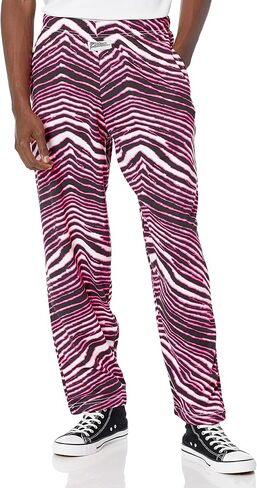 بنطال رياضي كلاسيكي مطبوع عليه الحمار الوحشي للرجال من Zubaz in Kuwait