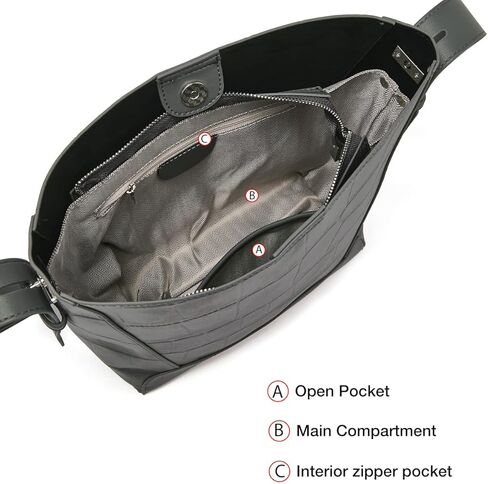 حقائب كتف جلدية للنساء، حقائب يد كبيرة الحجم للسيدات من الجلد الحقيقي in Kuwait