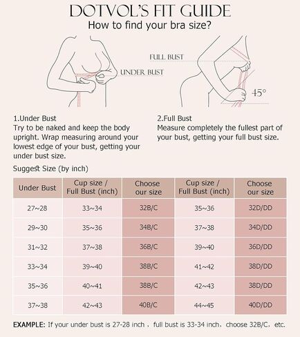 DotVol Women's Front Closure Wireless Adjustable Wide Strap Post-Surgery Everyday Bra in Kuwait