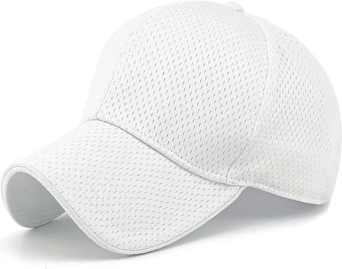 قبعة بيسبول للرجال من Masktide شبكية بالكامل للصيف قابلة للتنفس، سريعة الجفاف للنساء، ماصة للرطوبة، رياضية خارجية، قبعة مناسبة للجفاف in Kuwait
