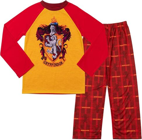 Harry Potter Hufflepuff Ravenclaw Slytherin Gryffindor Boys/Girls Pajama Shirt and Pants Little Kid to Big Kid in Saudi Arabia