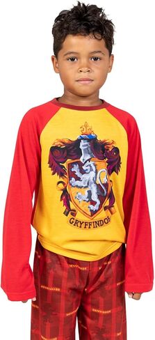 Harry Potter Hufflepuff Ravenclaw Slytherin Gryffindor Boys/Girls Pajama Shirt and Pants Little Kid to Big Kid in Saudi Arabia