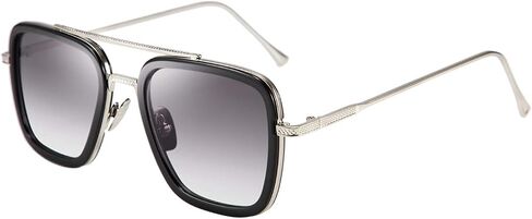 FEISEDY Retro 70s Pilot Sunglasses Tony Sunglasses Trendy Women Square Sun Glasses B2510 in Kuwait