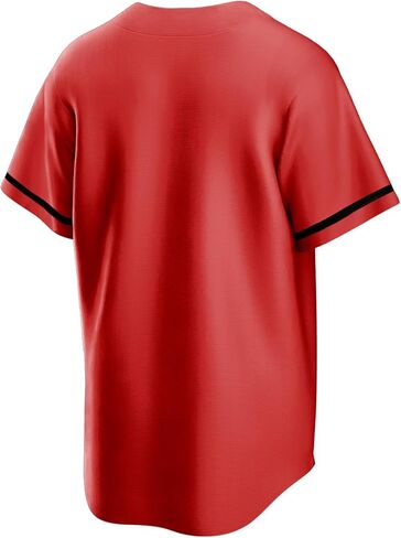 Holnkme Blank Plain Baseball Jersey for Men Women, Baseball Shirt Hipster Hip Hop, Short Sleeve Button Down Sports Uniforms in Kuwait