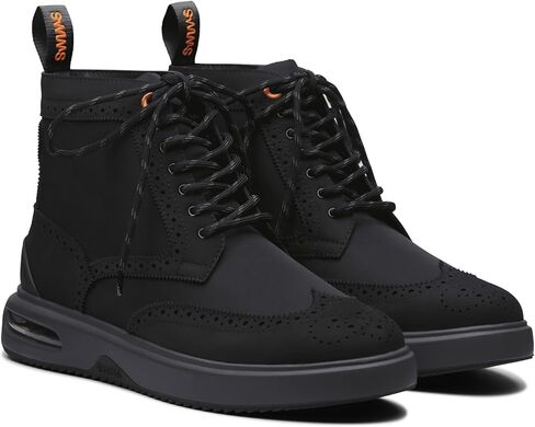 أحذية SWIMS للرجال، أحذية المطر للمشي لمسافات طويلة والتخييم Charles Hybrid المقاومة للماء، حذاء تزلج شتوي مريح للرجال، أحذية المشي اليومية غير الرسمية في الهواء الطلق، أحذية الثلوج في الطقس البارد (،) in Kuwait