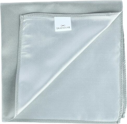 Trafalgar The Gatsby Solid 12 inch Silk Pocket Square in Saudi Arabia