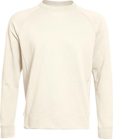 CRZ YOGA Mens Crewneck Sweatshirts French Terry Athletic Workout Sweat Shirts Casual Pullover Tops with Zipper Pocket in Kuwait