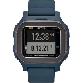 NIXON Regulus Expedition A1324-100M Water Resistant Digital Sport Watch (47.5 mm Watch Face, 24mm PU/Rubber/Silicone Band) in Saudi Arabia