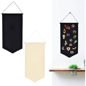 2 قطعة دبوس عرض مجلس ومجموعة بروش حامل تخزين دبوس المجلس لدبابيس المينا معلقة المجوهرات المنظم للتعليق على الحائط بروش دبوس عرض المنظم in Kuwait