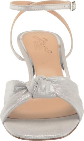 Jewel Badgley Mischka Valerie Open Toe Kitten Heels in Saudi Arabia