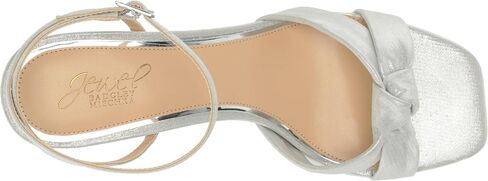 Jewel Badgley Mischka Valerie Open Toe Kitten Heels in Saudi Arabia