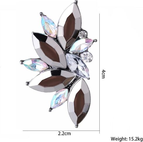 CSIYANJRY99 Glitter Rhinestone Statement Earrings for Women Fashion Bling Colorful Crystal Cluster Drop Dangle Earrings for Girls in Kuwait