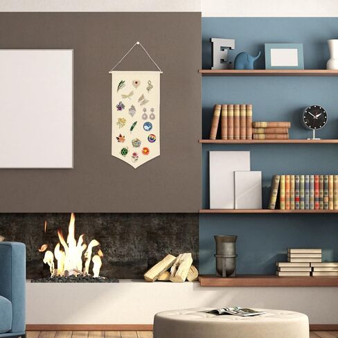 2 قطعة دبوس عرض مجلس ومجموعة بروش حامل تخزين دبوس المجلس لدبابيس المينا معلقة المجوهرات المنظم للتعليق على الحائط بروش دبوس عرض المنظم in Kuwait