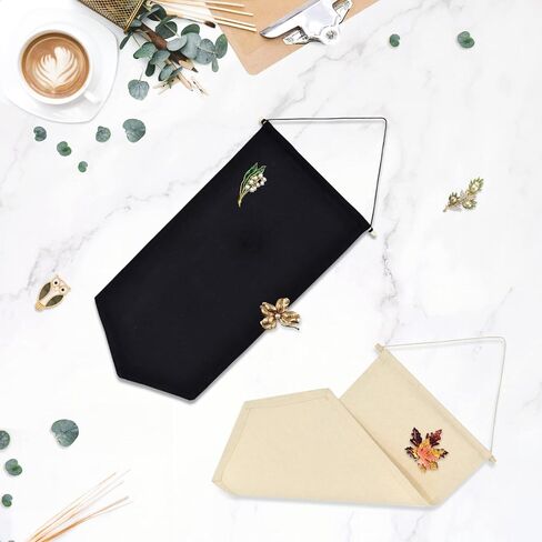 2 قطعة دبوس عرض مجلس ومجموعة بروش حامل تخزين دبوس المجلس لدبابيس المينا معلقة المجوهرات المنظم للتعليق على الحائط بروش دبوس عرض المنظم in Kuwait