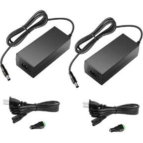 SHNITPWR 12V 5A 60W Power Supply Adapter AC DC Converter 100V~240V to 12 Volt 5 Amp Transformer 5.5x2.5mm Plug for 5050 3528 LED Strip Light 3D Printer LED Driver CCTV Security System LCD Monitor in Kuwait