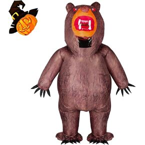 أزياء الهالوين القابلة للنفخ للبالغين من Brvoyep أزياء قابلة للنفخ على شكل حيوانات لحفلات الهالوين وعيد الميلاد التنكرية in Kuwait