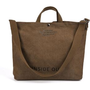 Canvas Tote Handbags for Women Tote Bag Crossbody Top Handle Bag Casual Shoulder Work Bag in Kuwait