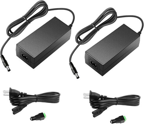 SHNITPWR 12V 5A 60W Power Supply Adapter AC DC Converter 100V~240V to 12 Volt 5 Amp Transformer 5.5x2.5mm Plug for 5050 3528 LED Strip Light 3D Printer LED Driver CCTV Security System LCD Monitor in Kuwait