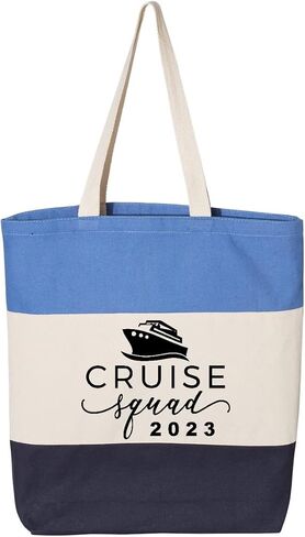 H3GRUP Cruise Trip 2023 Tote Bag Cruise Squad 2023 Cruise Vacation Gift Bag Girls Weekend Tote Bag Girls Trip Totes in Saudi Arabia