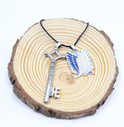 مجموعة من 4 قطع من سلاسل مفاتيح انيمي اتاك ارين جايجر بتصميم اجنحة الحرية / شفرة الحملة الصليبية/حراسة الورود/دلايات يونيكورن لإنفاذ القانون مطلية بالذهب والفضة شينجيكي نو كيوجين تيتان كوسبلاي in Kuwait