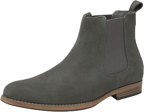 ANJOUFEMME أحذية تشيلسي للرجال أحذية رسمية للرجال سهلة الارتداء للرجال أحذية كاجوال للرجال in Kuwait