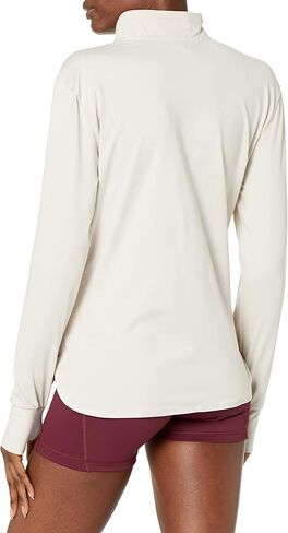 قميص تدريب Techfit Warm Quarter Zip للسيدات من أديداس in Saudi Arabia