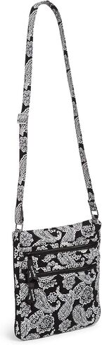Vera Bradley Cotton Collegiate Triple Zip Hipster Crossbody Purse (Multiple Teams Available) in Kuwait