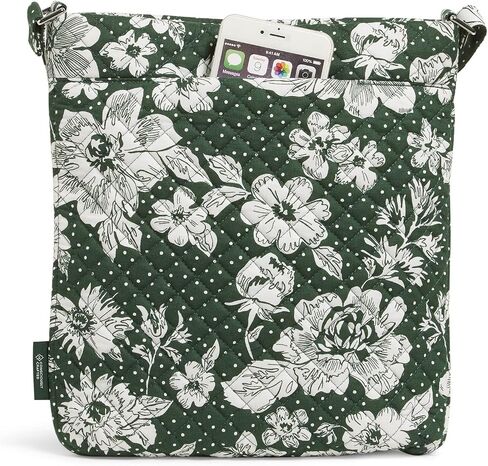 Vera Bradley Cotton Collegiate Triple Zip Hipster Crossbody Purse (Multiple Teams Available) in Saudi Arabia