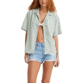 Levi's Women's Aiden Short Sleeve Shirt (Also Available in Plus) in Saudi Arabia