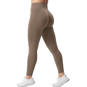 QOQ Workout Leggings for Women Scrunch Leggings Seamless Gym Yoga Leggings Butt Lifting Yoga Pants