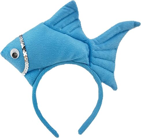 TIKSON Fish Goldfish Marine Life Sea Animal Costume Headband Accessories for Halloween Dress Up in Kuwait