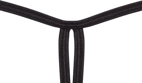 Body Zone Chain Front Crotchless Thong - UN016 in Saudi Arabia