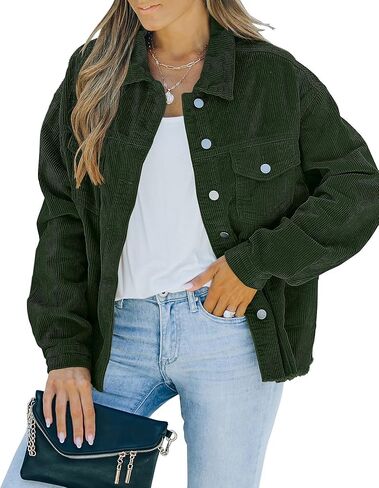 LookbookStore سروال قصير سترة النساء السترات المتضخم معاطف الخريف والشتاء in Kuwait