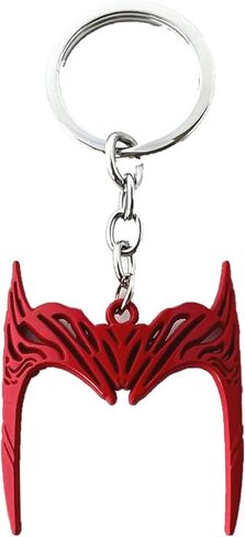 TKLPP Superhero Keychain Zinc Alloy Anime Cartoon Scarle Witch Helmet Keychain for Boys Girls and Women in Kuwait