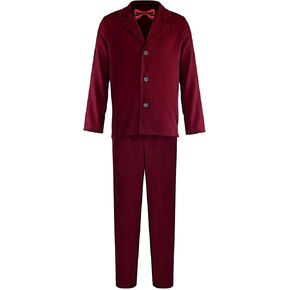 Shinymoon Halloween Wine Red Suit Men Vertical Comedy Horror Movie Character Costume Cosplay Scary Outfits in Kuwait