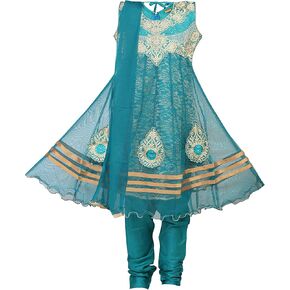 Ashwini Girls' Netted Salwar Suit in Kuwait