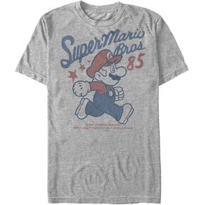 Nintendo Men's Super Mario Running Profile 1985 T-Shirt