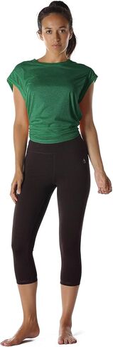 icyzone Open Back Workout Top Shirts - Yoga t-Shirts Activewear Exercise Tops for Women in Kuwait