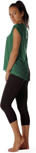 icyzone Open Back Workout Top Shirts - Yoga t-Shirts Activewear Exercise Tops for Women in Kuwait